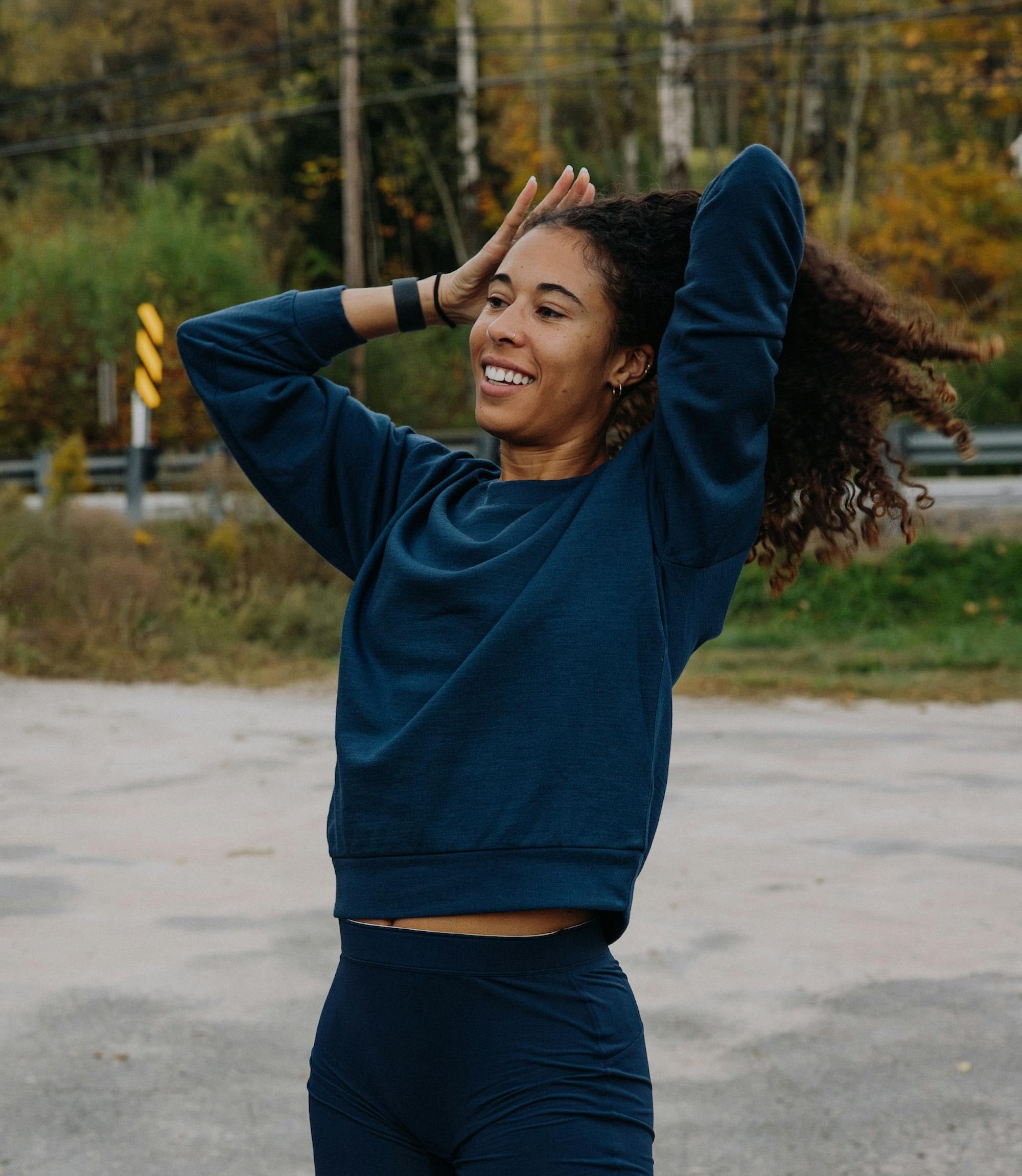 Turnover Short Tights