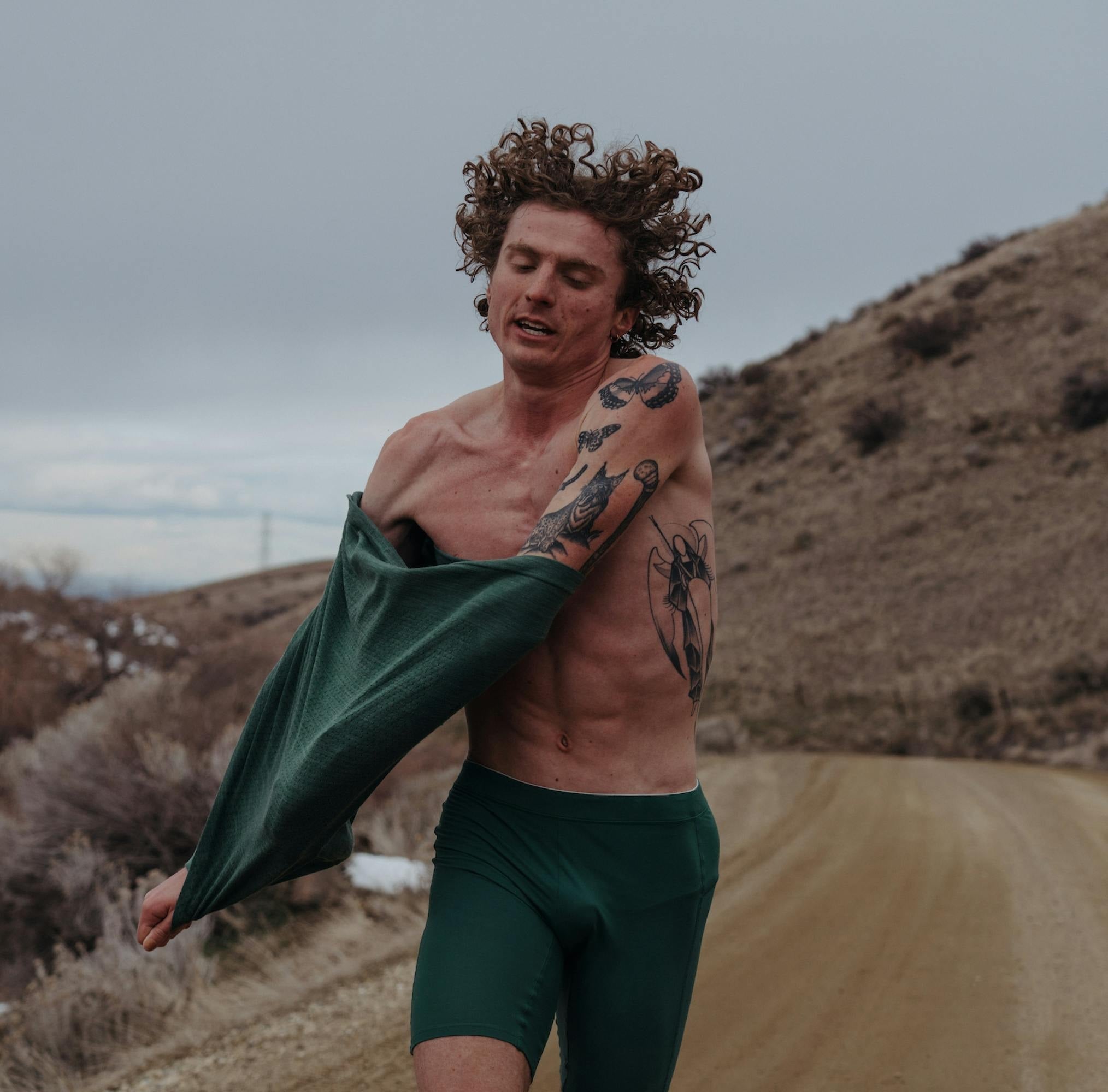 Turnover Half Tights
