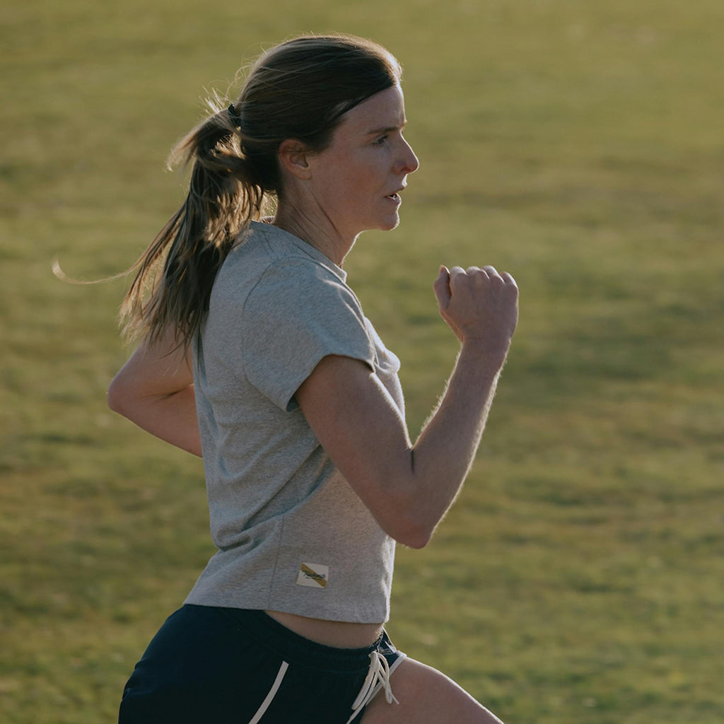 Womenâs Grayboy Tee - Cross Country